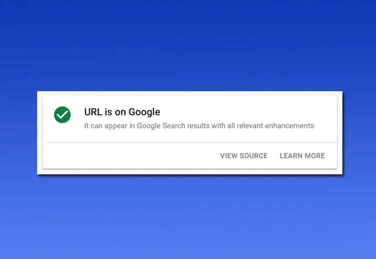 กูเกิลได้ปิด "URL Inspection tool" ชั่วคราว